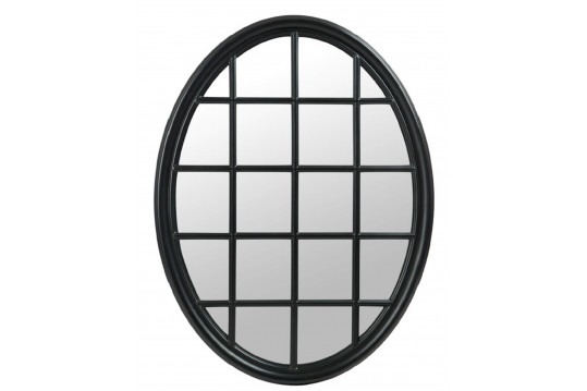 Grand Miroir ovale impression fenêtre