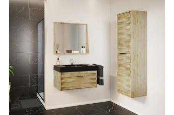 Meuble de salle de bain sous vasque en bois L80 - BENOA