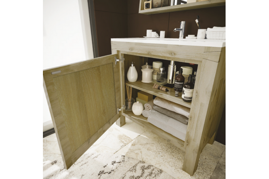 meuble de salle de bain en bois massif de 80 cm avec meuble de salle de bain en bois massif de 80 cm avec