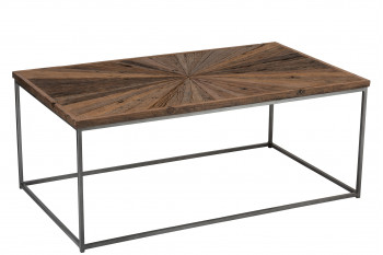 Table basse en bois et métal - SHINE