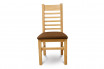 chaise en chêne blanchi Boston / Hellin