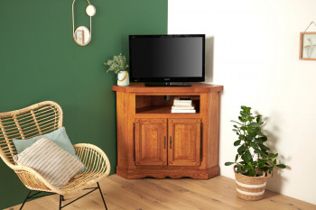 Salon aven meuble TV d'angle La Bresse