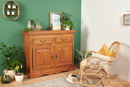 Buffet rustique dans une ambiance cocooning