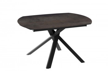 Table à manger ovale extensible en céramique L130/190 - NILO