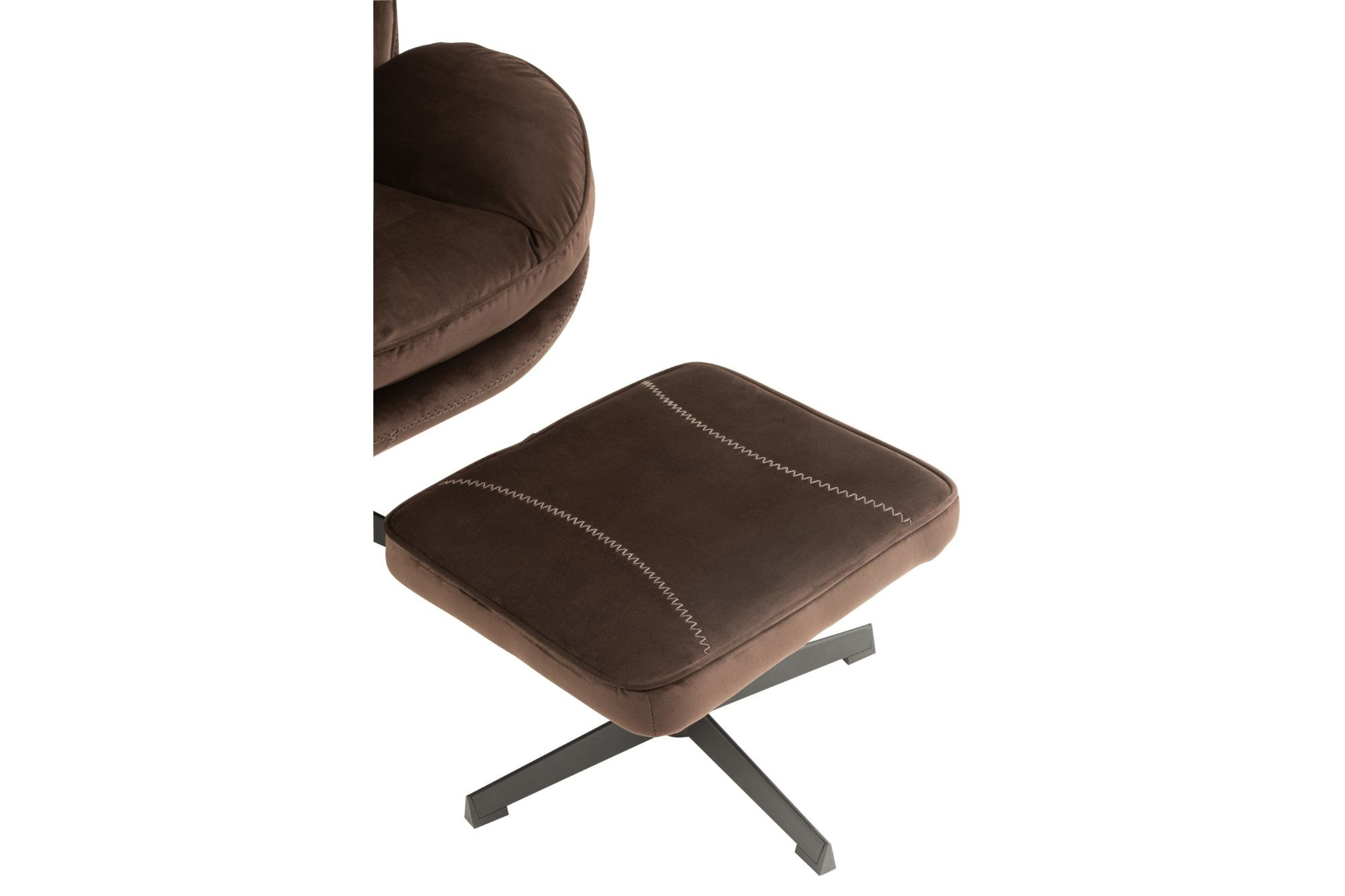 Repose-pied Cuir pour fauteuil Lotus 