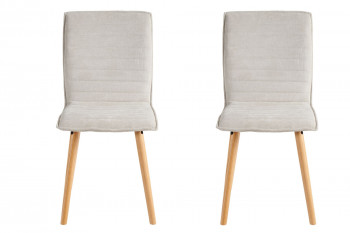 chaises de salle à manger beige