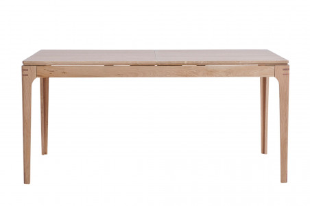 Table rectangulaire extensible en bois massif