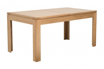 OCCASION Table rectangulaire extensible en chêne clair L160/240 - BOSTON