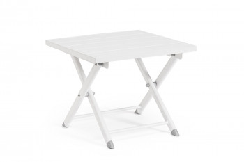 Table basse pliante de jardin en aluminium L44 - CABOURG