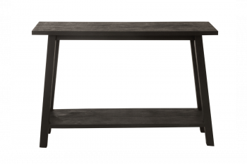 Console double plateau en bois recyclé L120 - CARRIE