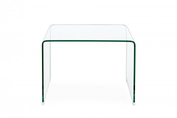 Table basse carrée contemporaine en verre L60 - IDORA