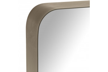 Miroir rectangulaire en métal H160 - MARWAN