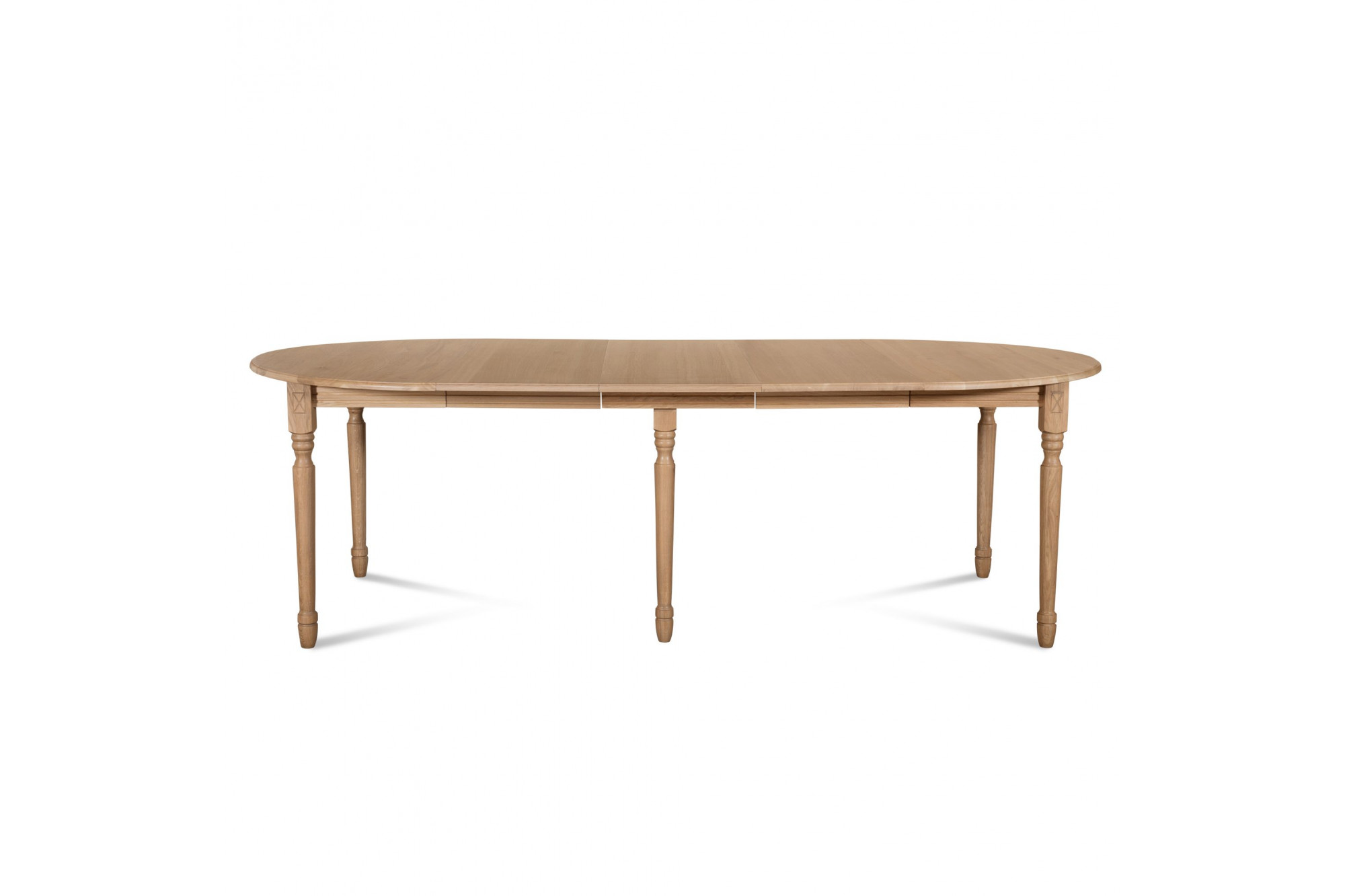 Table à manger extensible, 6 à 16 couverts, bois massif