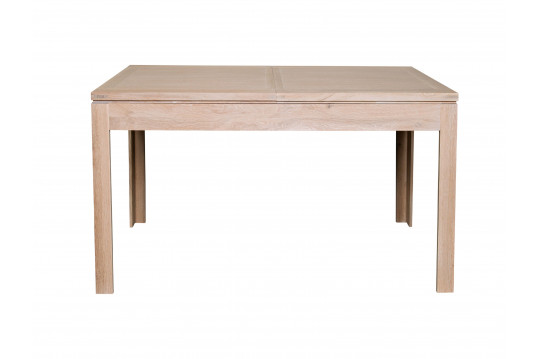 Table carrée extensible en chêne blanchi L140/200 - BOSTON