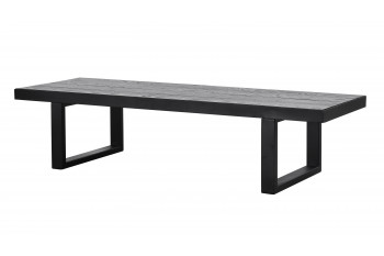 Table basse rectangulaire en bois et métal L150 - CHIMAY